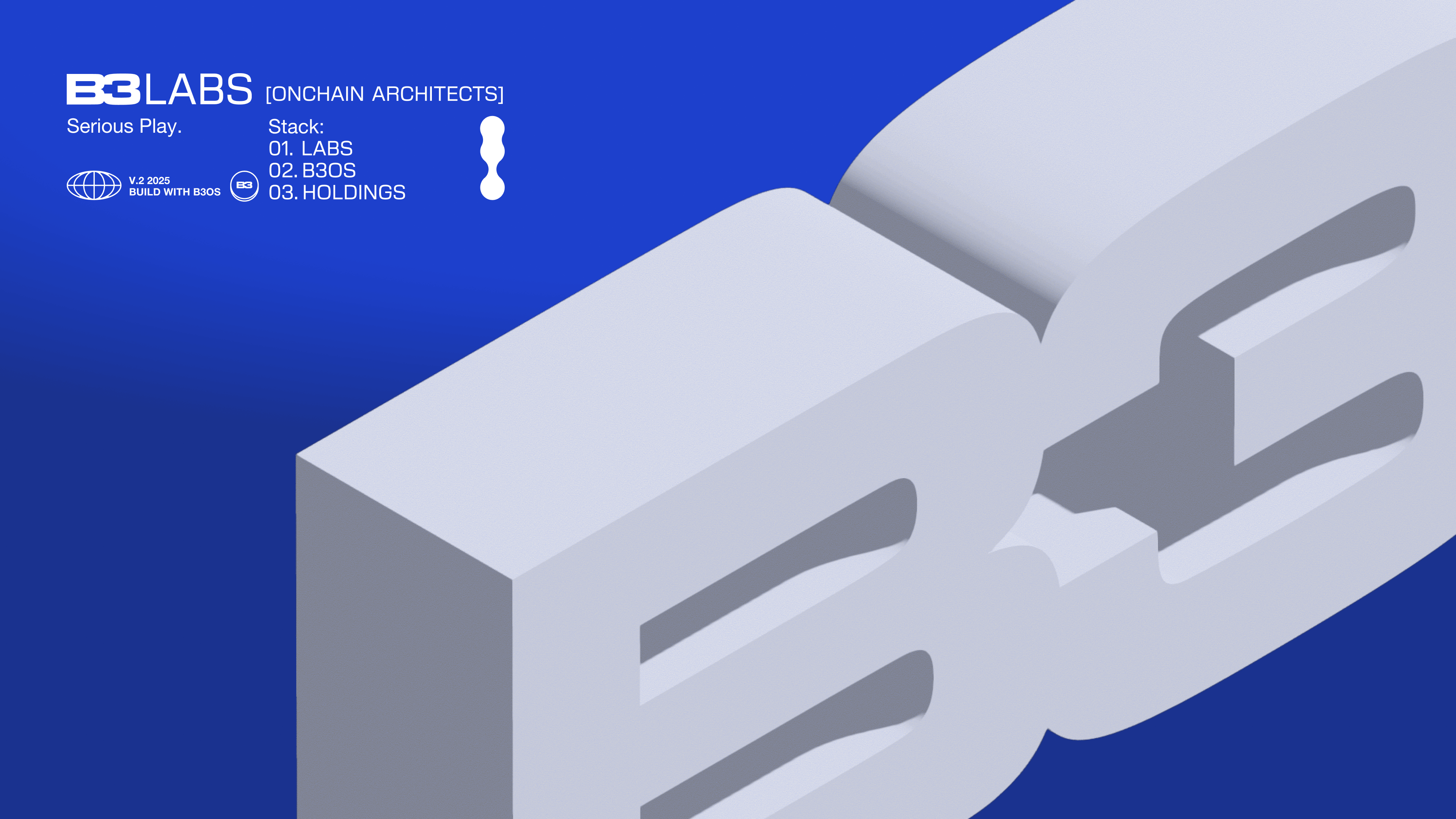 B3 background, isometric navy