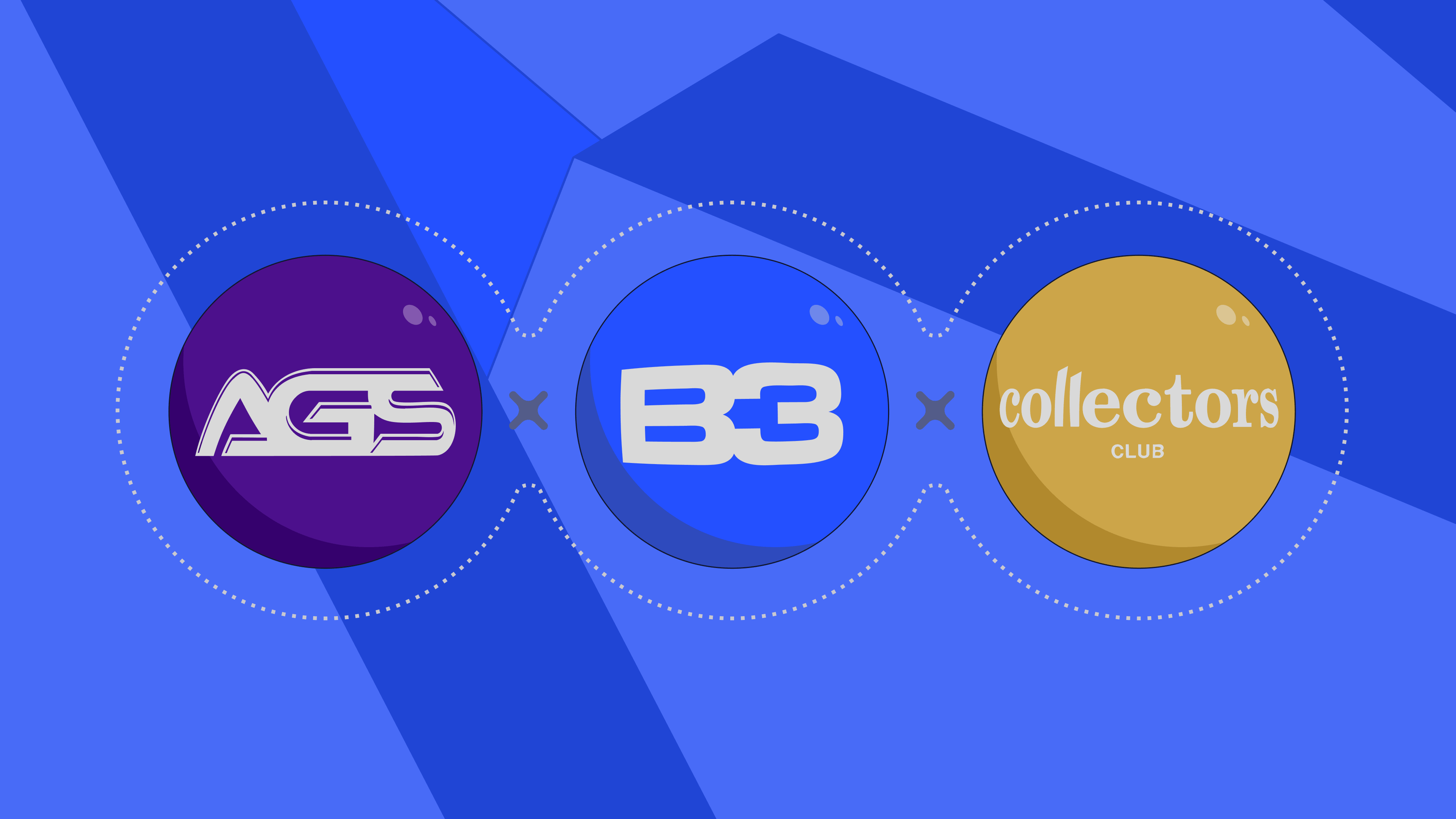 B3 partnership template on blue
