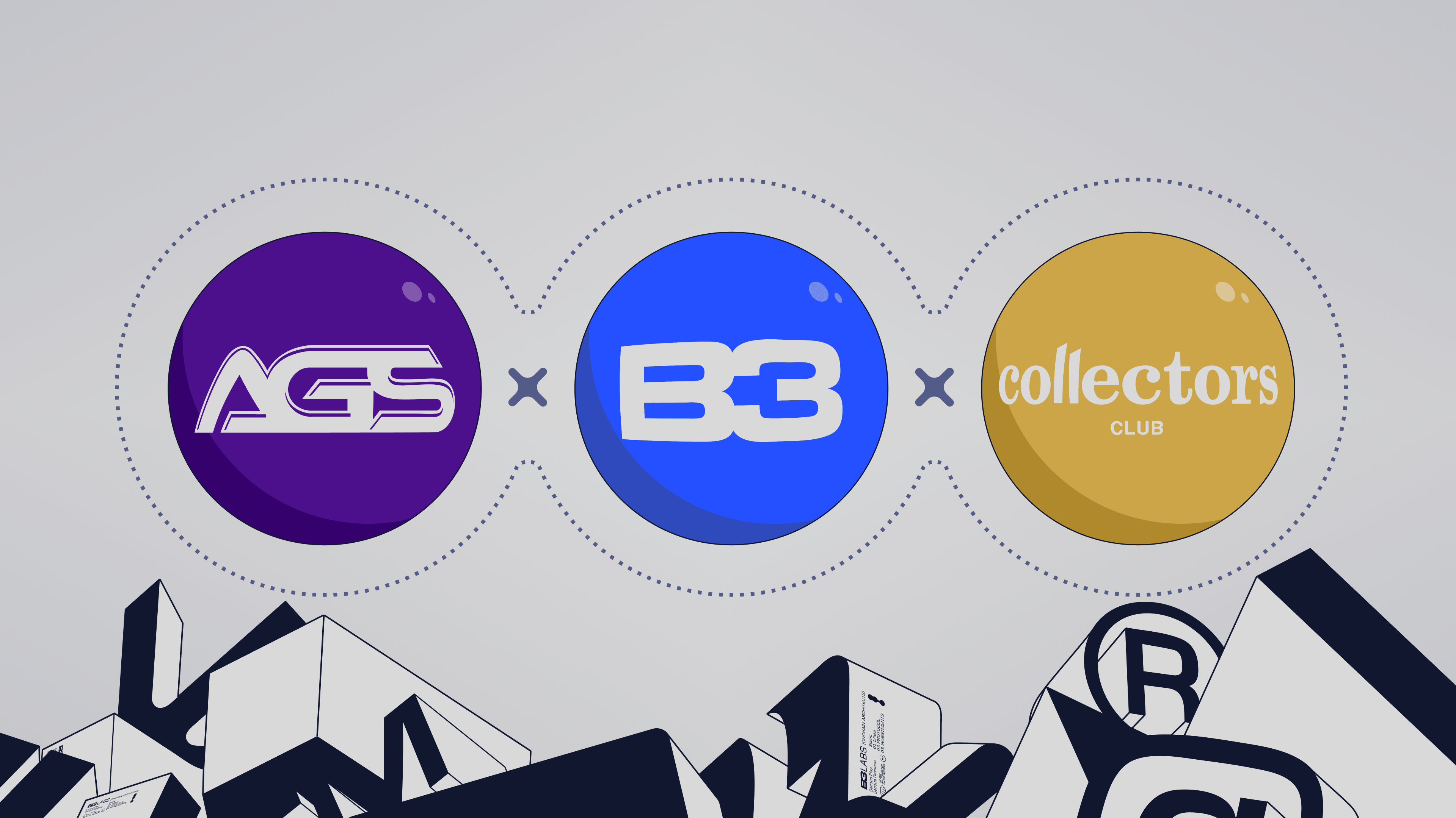 B3 partnership template on typography