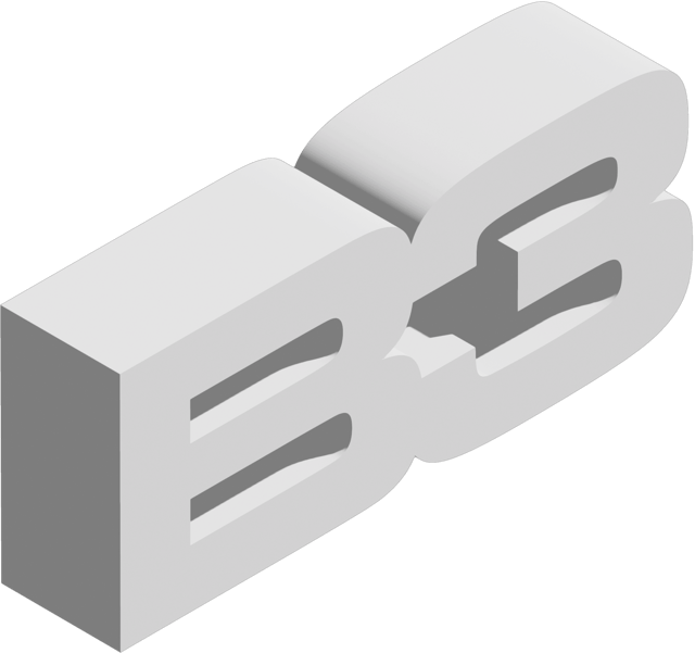 B3 3D isomorphic network mark